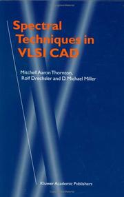 Cover of: Spectral techniques in VLSI CAD