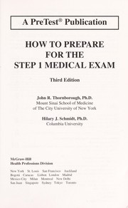 Cover of: How to prepare for the step 1 medical exam