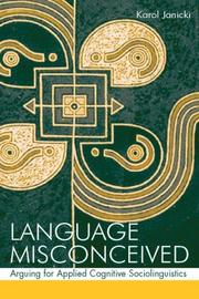 Cover of: Language Misconceived