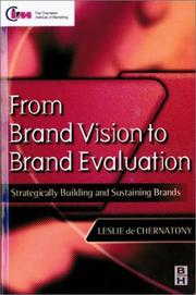 Cover of: From Brand Vision to Brand Evaluation