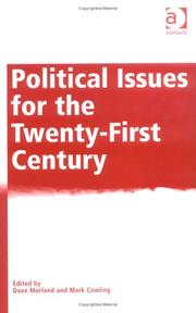 Cover of: Political issues for the twenty-first century