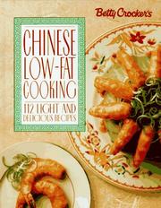 Cover of: Betty Crocker's Chinese low-fat cooking