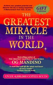 Cover of: The Greatest Miracle in the World