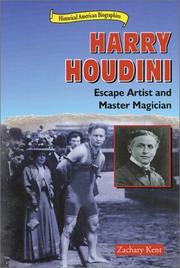 Cover of: Harry Houdini: Escape Artist and Master Magician (Historical American Biographies)