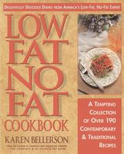 Cover of: Low Fat, No Fat Cooking