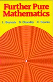 Cover of: Further pure mathematics
