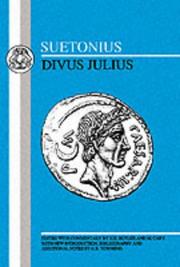 Cover of: Divus Julius: edited with an introd. and commentary by H.E. Butler and M. Cary.