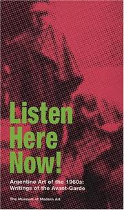 Cover of: Listen, here, now!