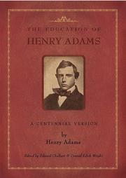 Cover of: The Education of Henry Adams