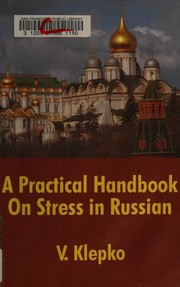 Cover of: Practical Handbook on Stress in the Russian Language