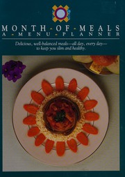 Cover of: Month of Meals