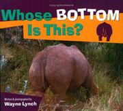 Cover of: Whose Bottom Is This? (Whose? Animal Series)