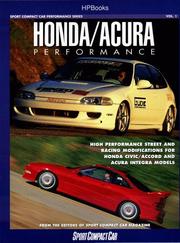 Cover of: Honda/Acura Performance