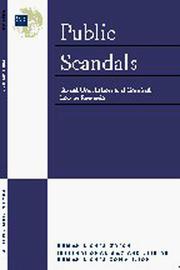 Cover of: Public Scandals-- Criminal Law and Sexual Orientation in Romania