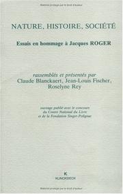 Cover of: Nature, histoire, société