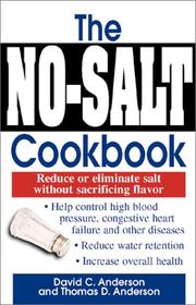 Cover of: No-Salt Cookbook