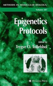 Cover of: Epigenetics Protocols