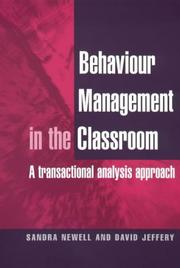 Cover of: Behaviour Management in the Classroom