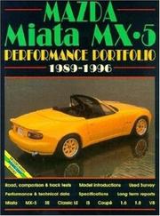 Cover of: Mazda Miata MX5 Performance Portfolio, 1989-1996 (Performance Portfolio)