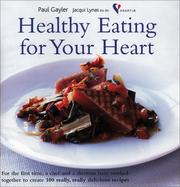 Cover of: Healthy eating for your heart