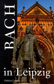 Cover of: Bach in Leipzig