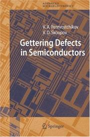 Cover of: Gettering defects in semiconductors