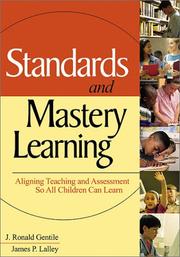 Cover of: Standards and Mastery Learning
