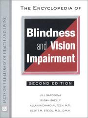 Cover of: The encyclopedia of blindness and vision impairment