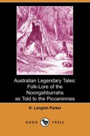 Cover of: Australian legendary tales