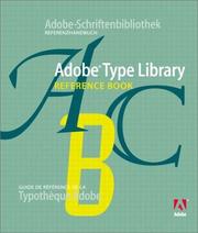 Cover of: Adobe Type Library Reference Book
