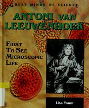 Cover of: Antoni Van Leeuwenhoek