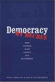Cover of: Democracy by Decree