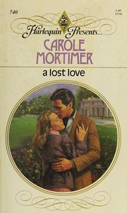 Cover of: A Lost Love