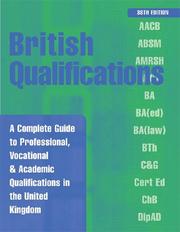 Cover of: British Qualifications