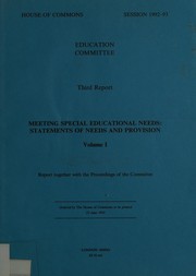 Cover of: 3rd Report [Session 1994-95]