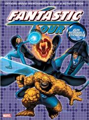Fantastic 4 Sticker Storybook Don Curry