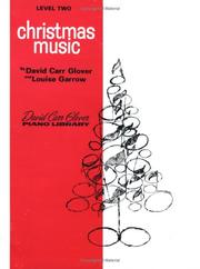 David Carr Glover Piano Library / Christmas Music / L David Glover
