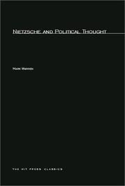 Nietzsche and political thought by Mark Warren