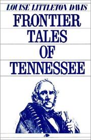Frontier Tales of Tennessee Louise Littleton Davis