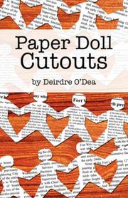 Paper Doll Cutouts Deirdre O'Dea