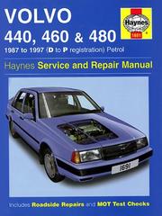 Volvo 440, 460 and 480 (1987-97) Service