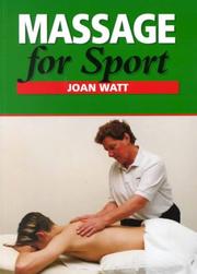 Massage for Sports by Joan Watt