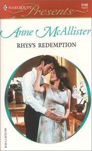 Rhys's Redemption by Anne McAllister
