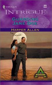 Guarding Jane Doe (The Avengers) (Intrigue, 628) Harper Allen
