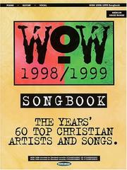 WOW 1998-1999 Songbook Hal Leonard Corp.