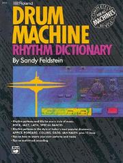 Roland Drum Machine Rhythm Dictionary Sandy Feldstein
