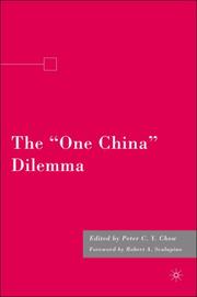 The One China Dilemma Peter Chow