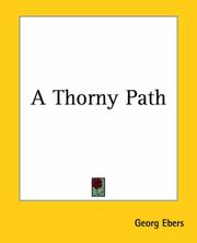 A Thorny Path -Volume 04 Georg Ebers