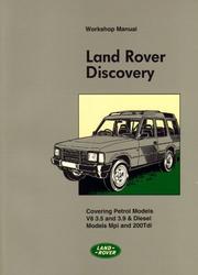 Land Rover Discovery WSM (Official Workshop Manuals) Brooklands Books Ltd