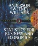 Statistics for business and economics by David R. Anderson